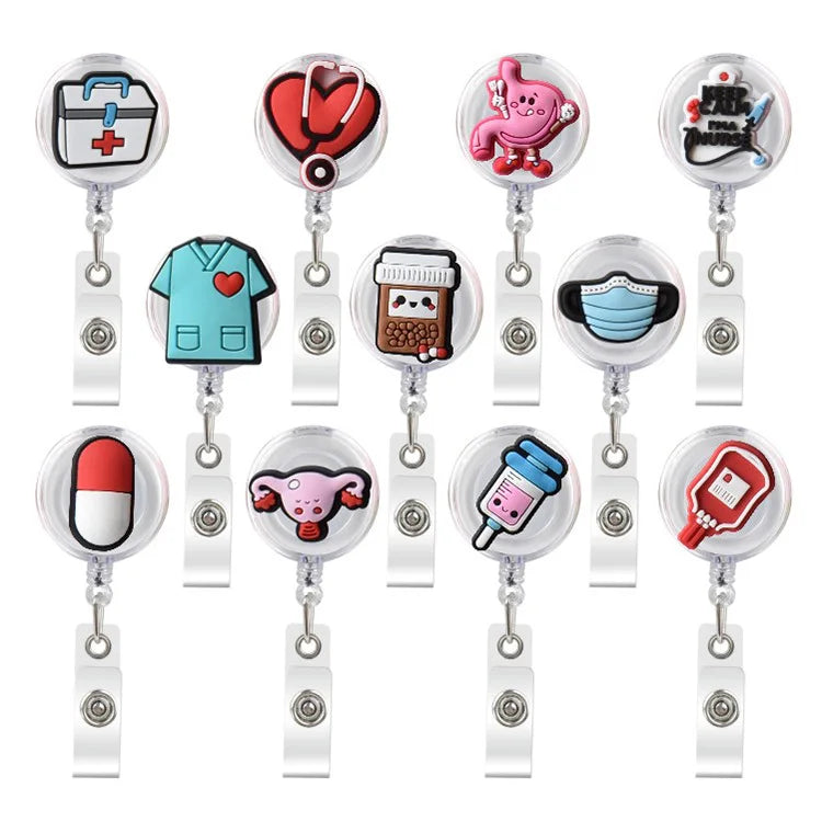 Fun Nurse Badge Holders